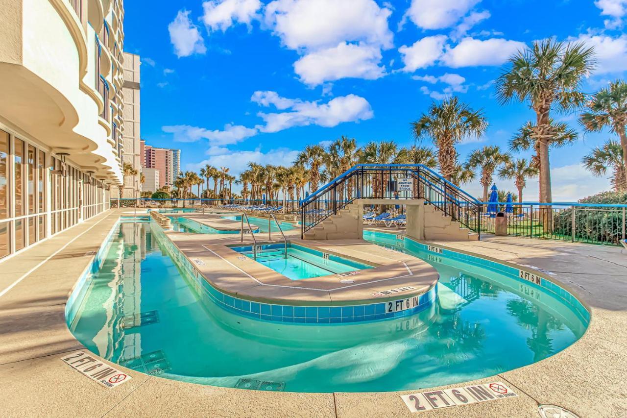 Direct Ocean Front 1 Bedroom 2 Bathrooms Boardwalk Resort Unit 539 Sleeps 8 Myrtle Beach Buitenkant foto